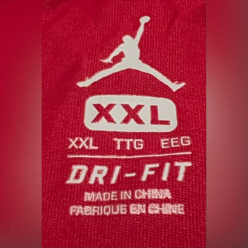Jordan Red Jumpman Tee - Picture 2 of 3
